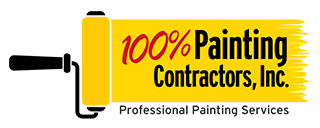 100% Painting Contractors Inc Logo